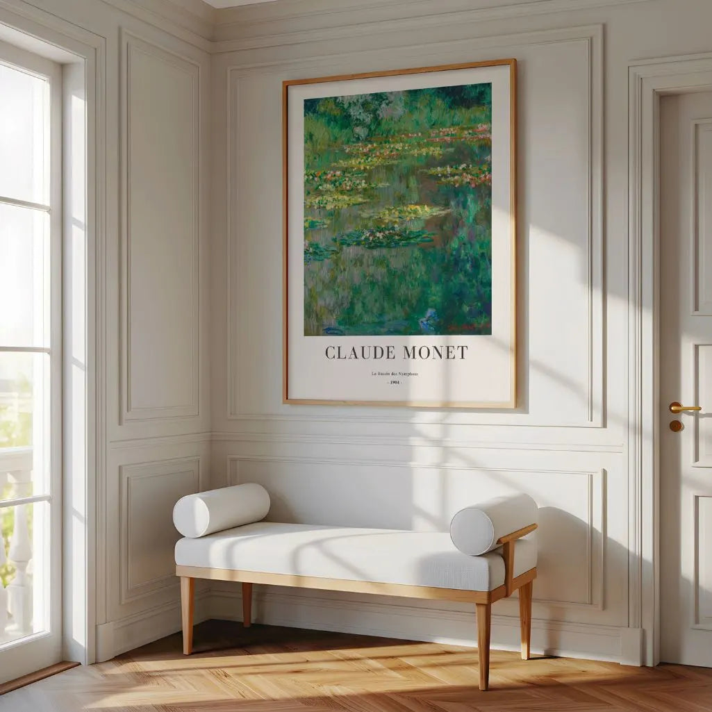 Claude Monet – Staw z nenufarami Plakat