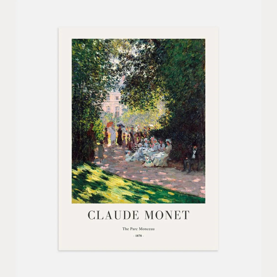 Monet Plakat Spacer