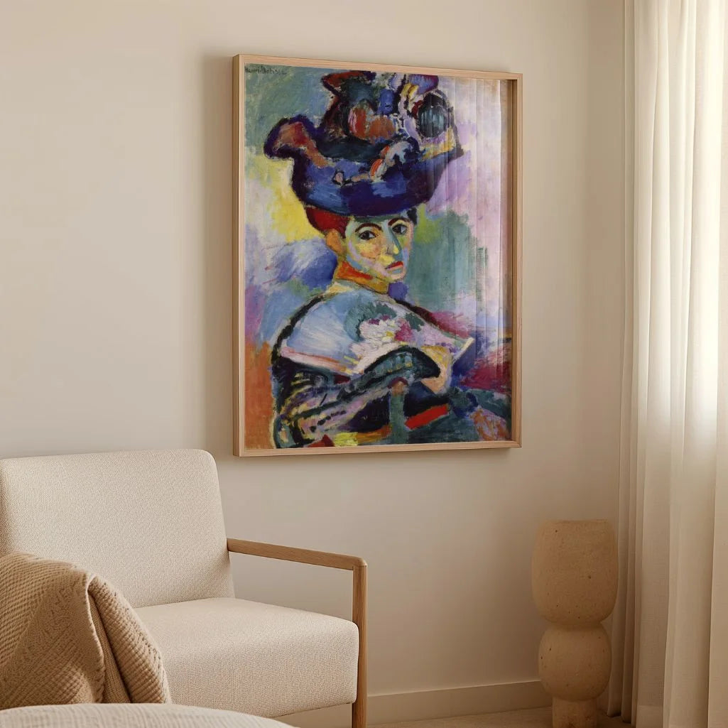 Henri Matisse Plakat – Kobieta w kapeluszu, 1905