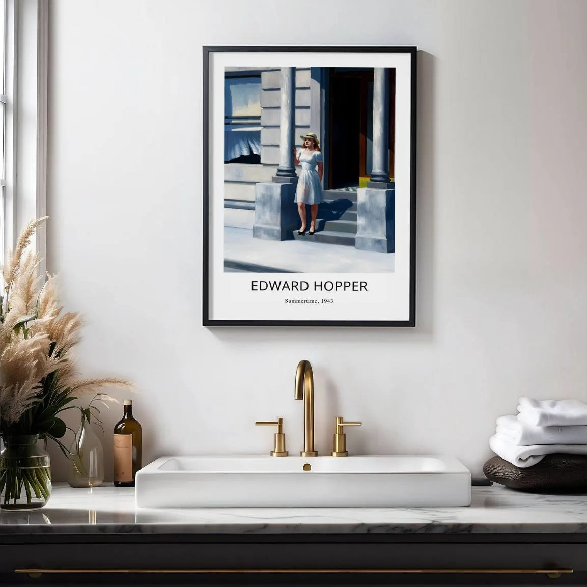 Plakat Edwarda Hoppera – Lato, 1943