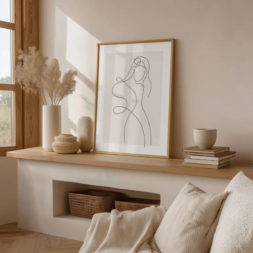 Plakat – Taniec kobiecych linii