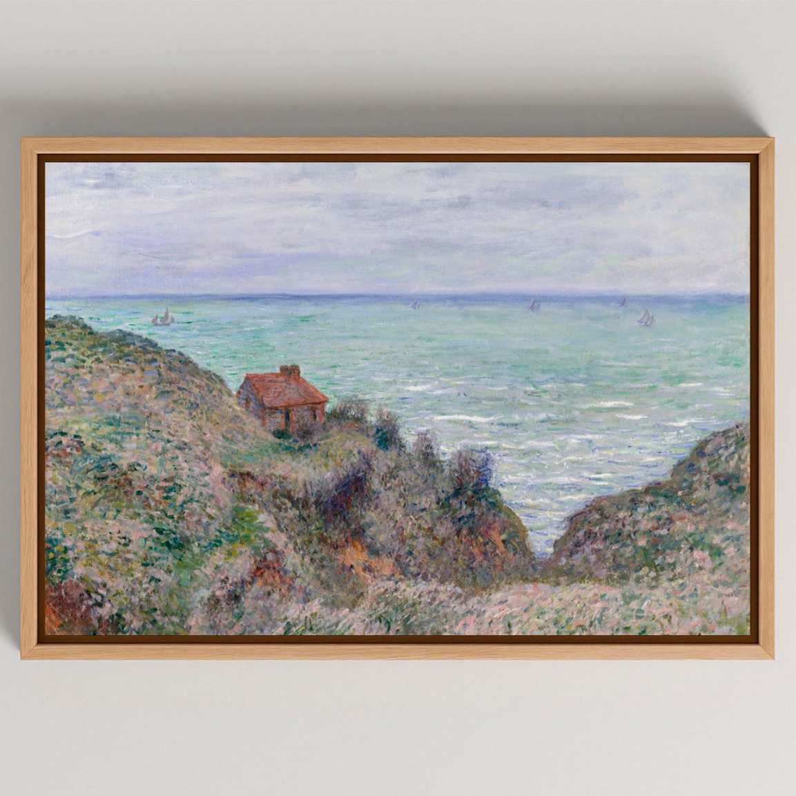 Obraz na płótnie w ramie – Dom celnika, 1882