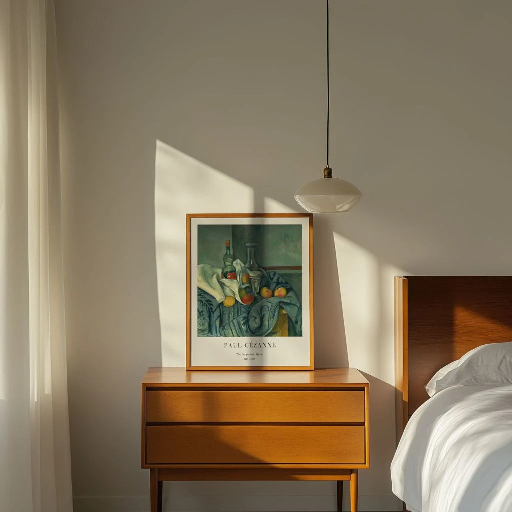 Paul Cézanne – Butelka z miętą pieprzową Plakat(1893–1895)