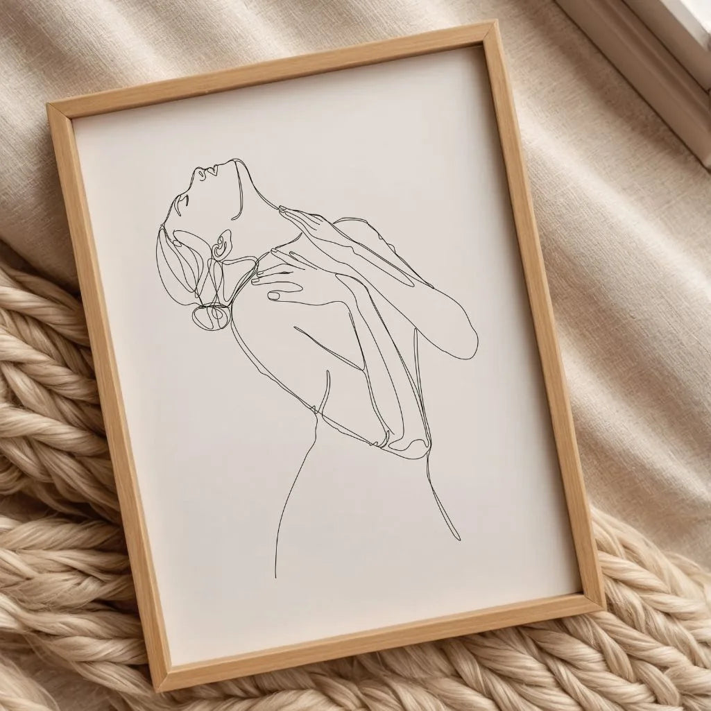 Plakat – Zmysłowa figura