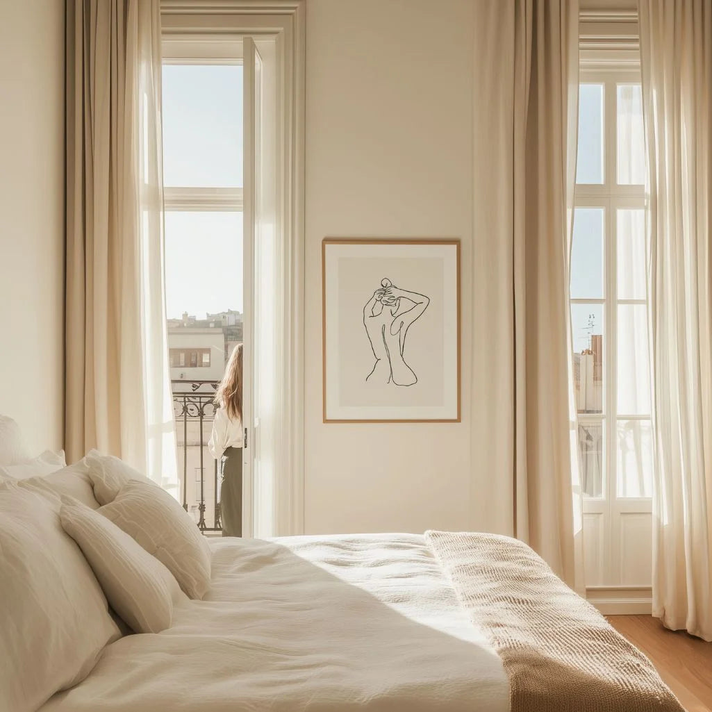 Plakat – Subtelne kobiece ciało