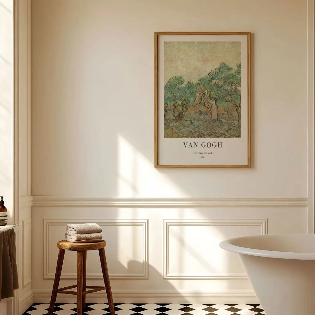 Plakat Vincent van Gogh – Gaj oliwny 1889