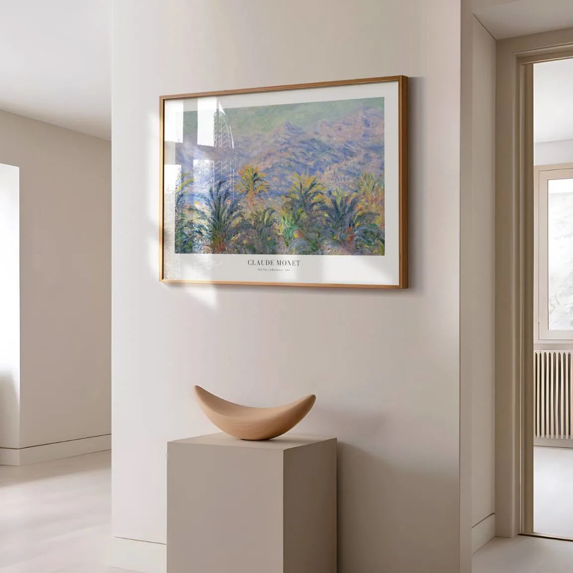 Plakat Claude Monet – Palmy w Bordighera