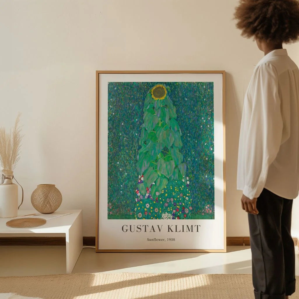 Gustav Klimt Plakat – Słonecznik (1908)