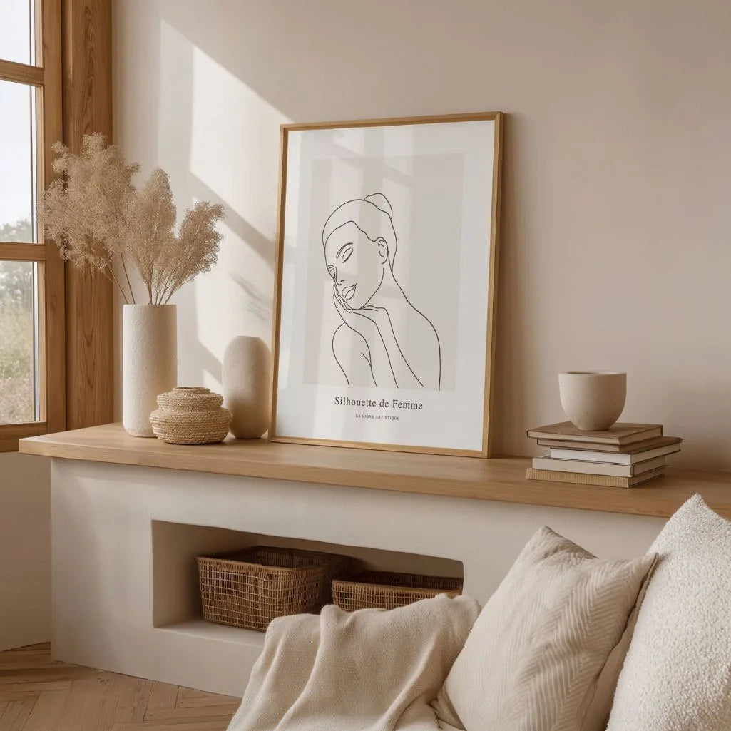 Plakat – Spokojna kobieta