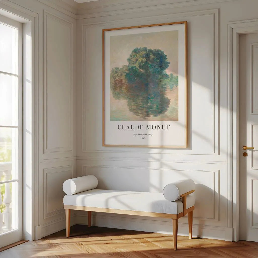 Claude Monet – Sekwana w Giverny Plakat
