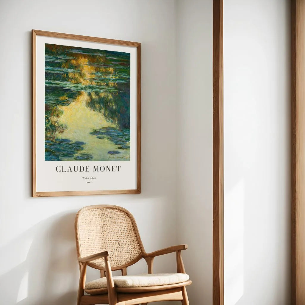 Plakat Claude Monet – Lilie wodne, 1907