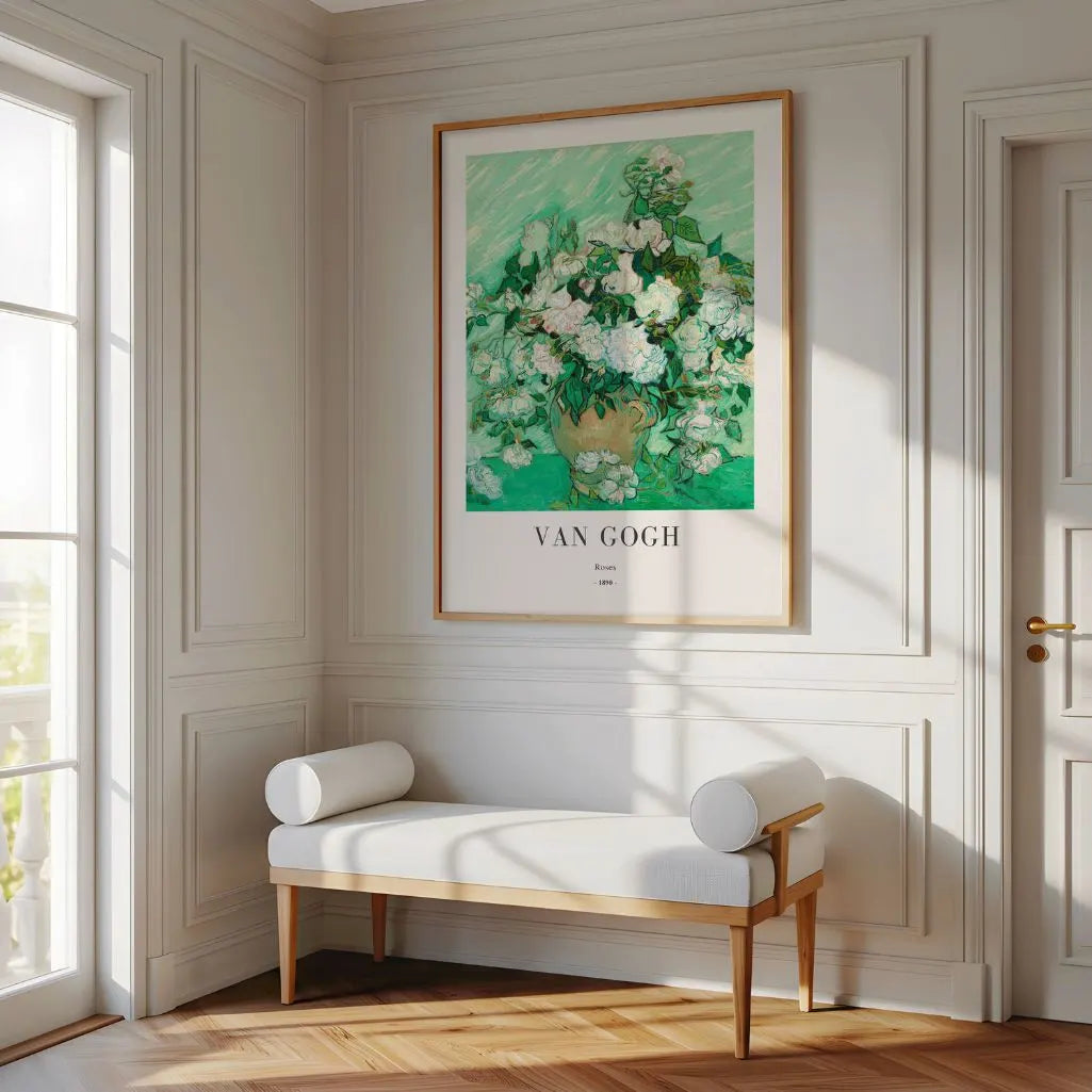 Plakat Van Gogha – Róże, 1890