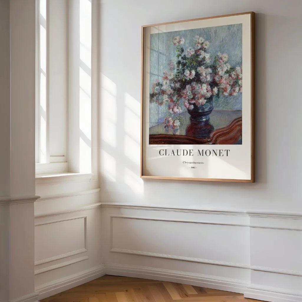 Plakat Claude Monet – Chryzantemy, 1882