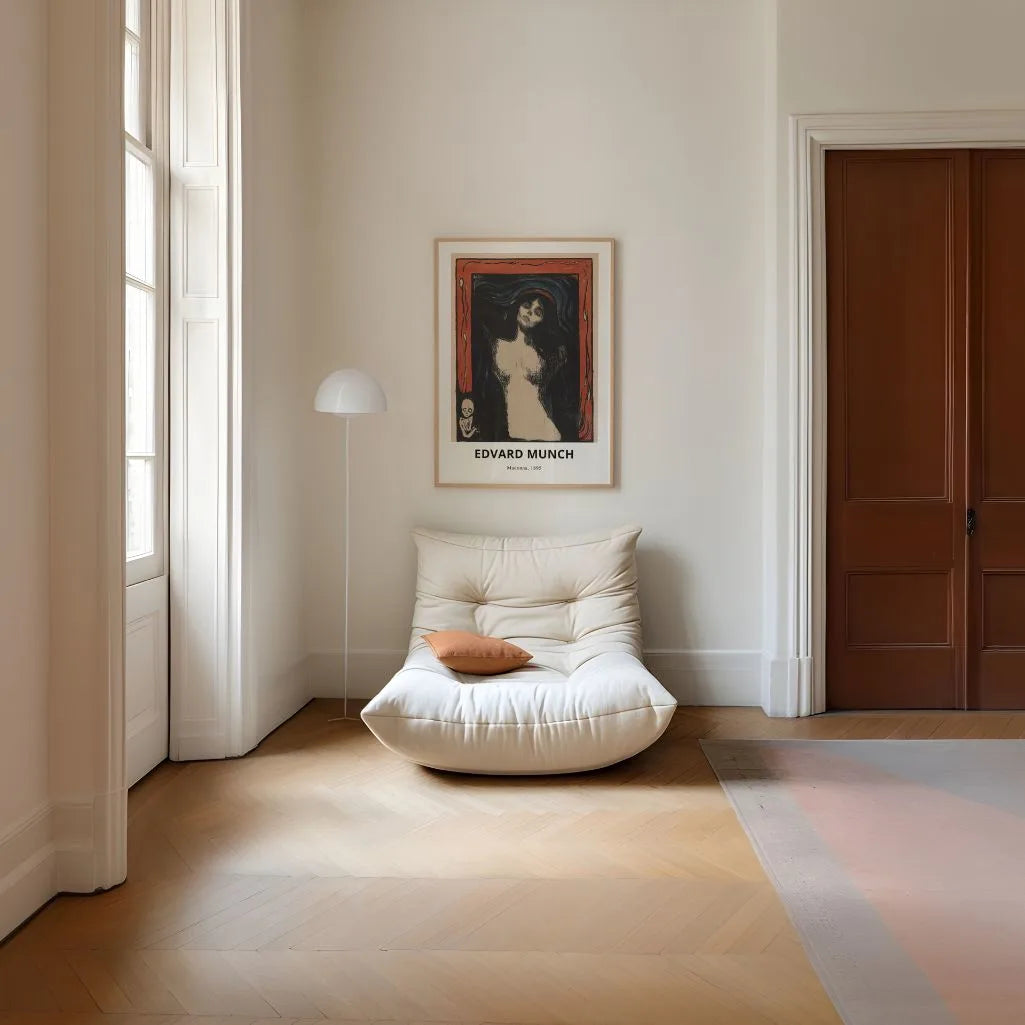 Plakat Edvarda Muncha – Madonna, 1895