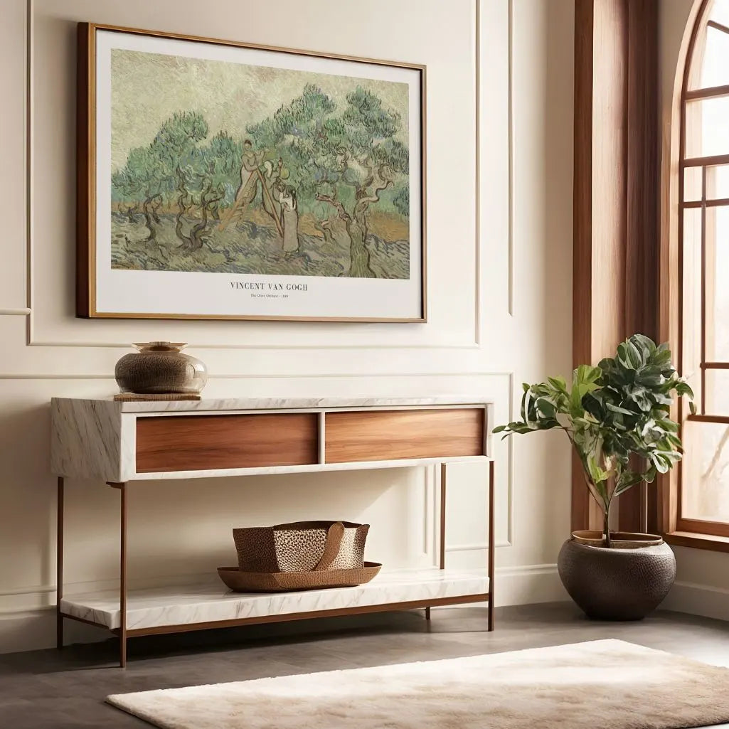 Plakat Vincent van Gogh – Gaj oliwny