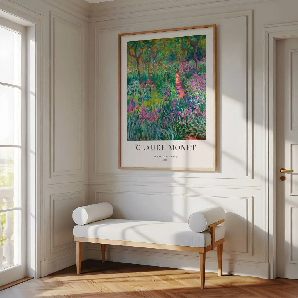 Plakat Claude Monet – Ogród artysty w Giverny