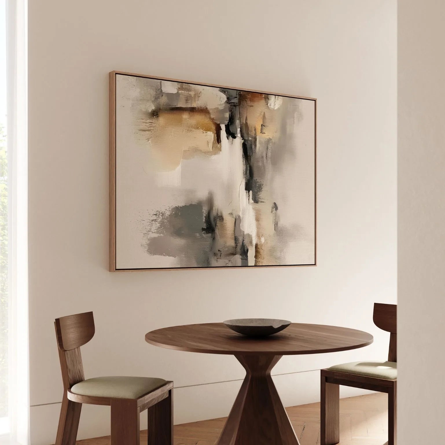 Obraz na płótnie w ramie – Echo ciszy