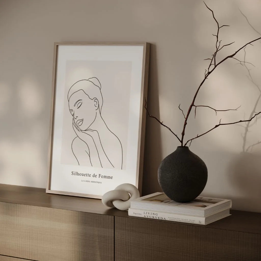 Plakat – Spokojna kobieta