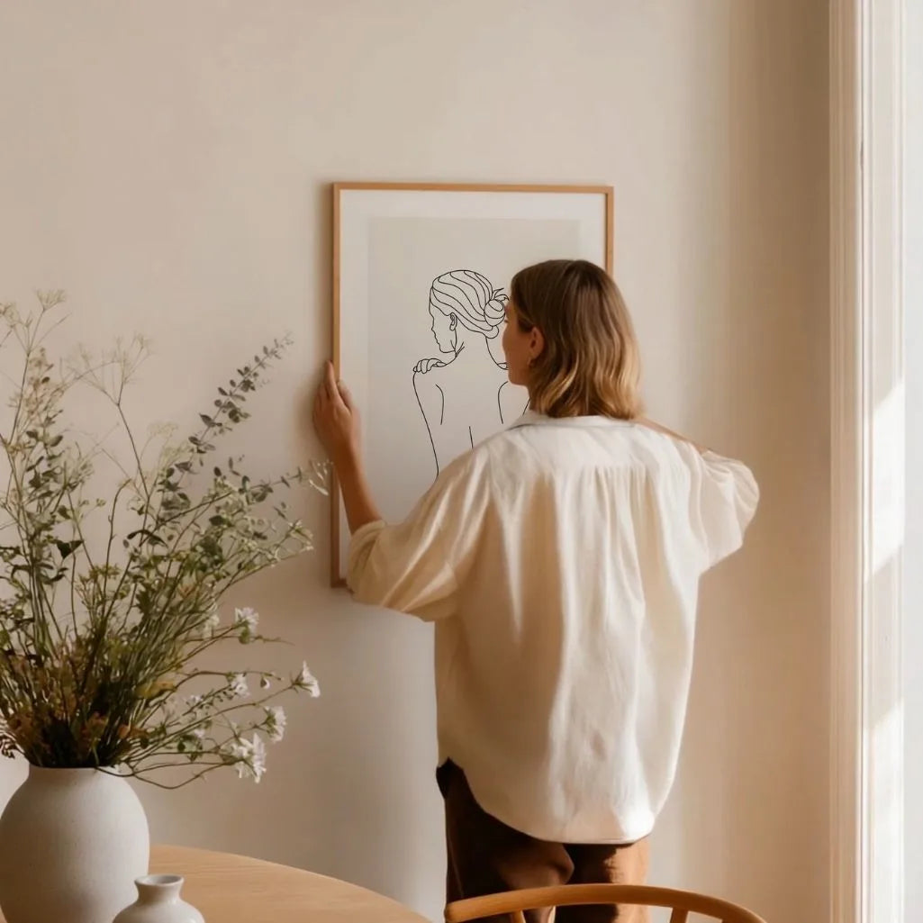 Plakat – Dotyk spokoju