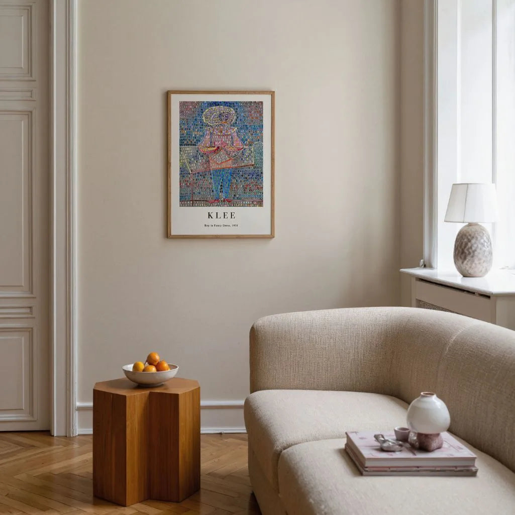 Paul Klee Plakat – Chłopiec w przebraniu, 1931