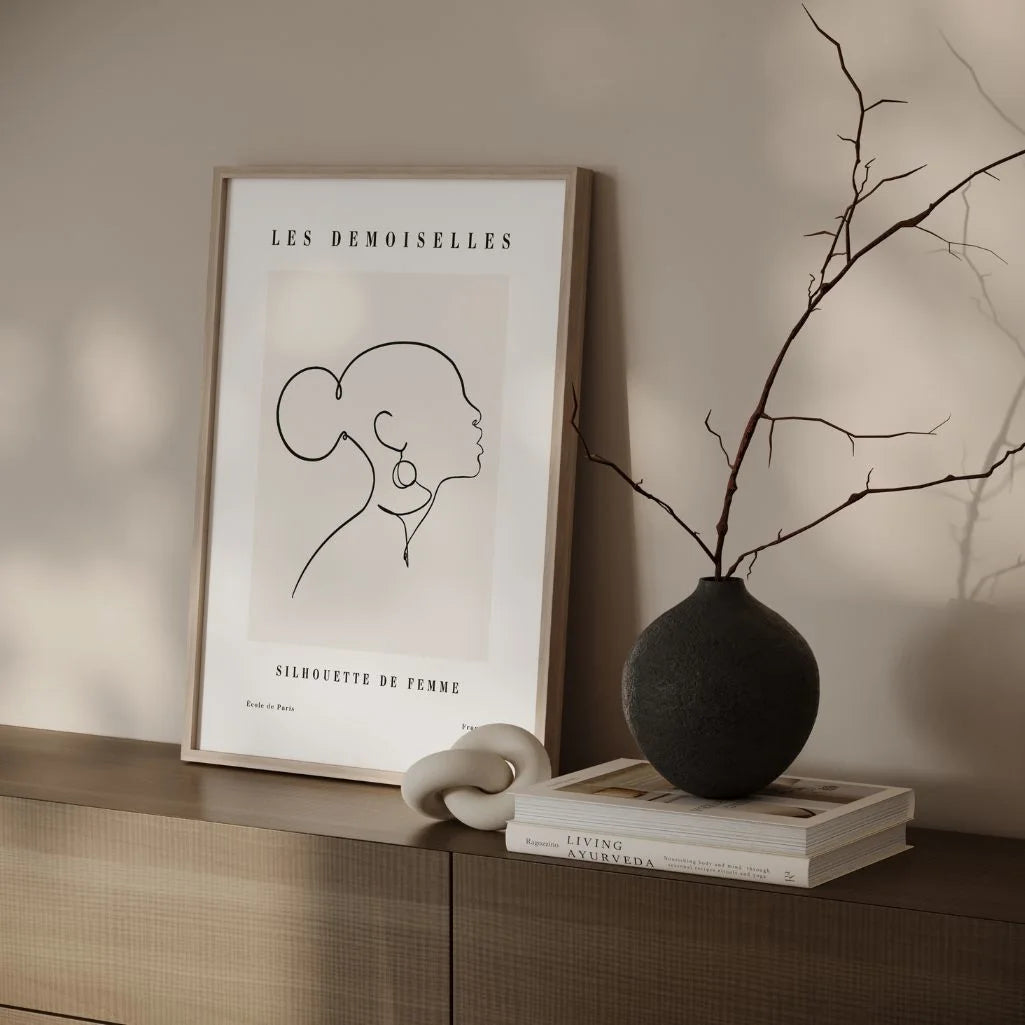 Plakat – Kobiecy profil