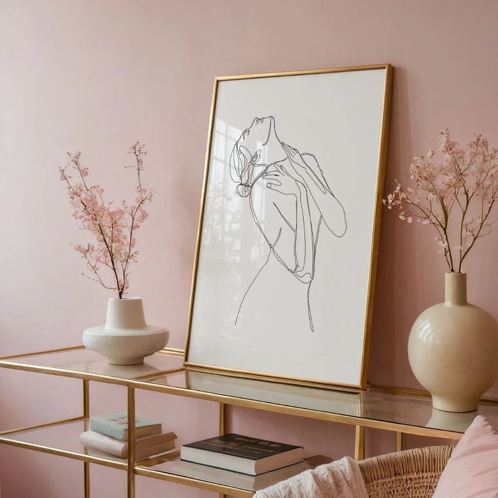 Plakat – Zmysłowa figura