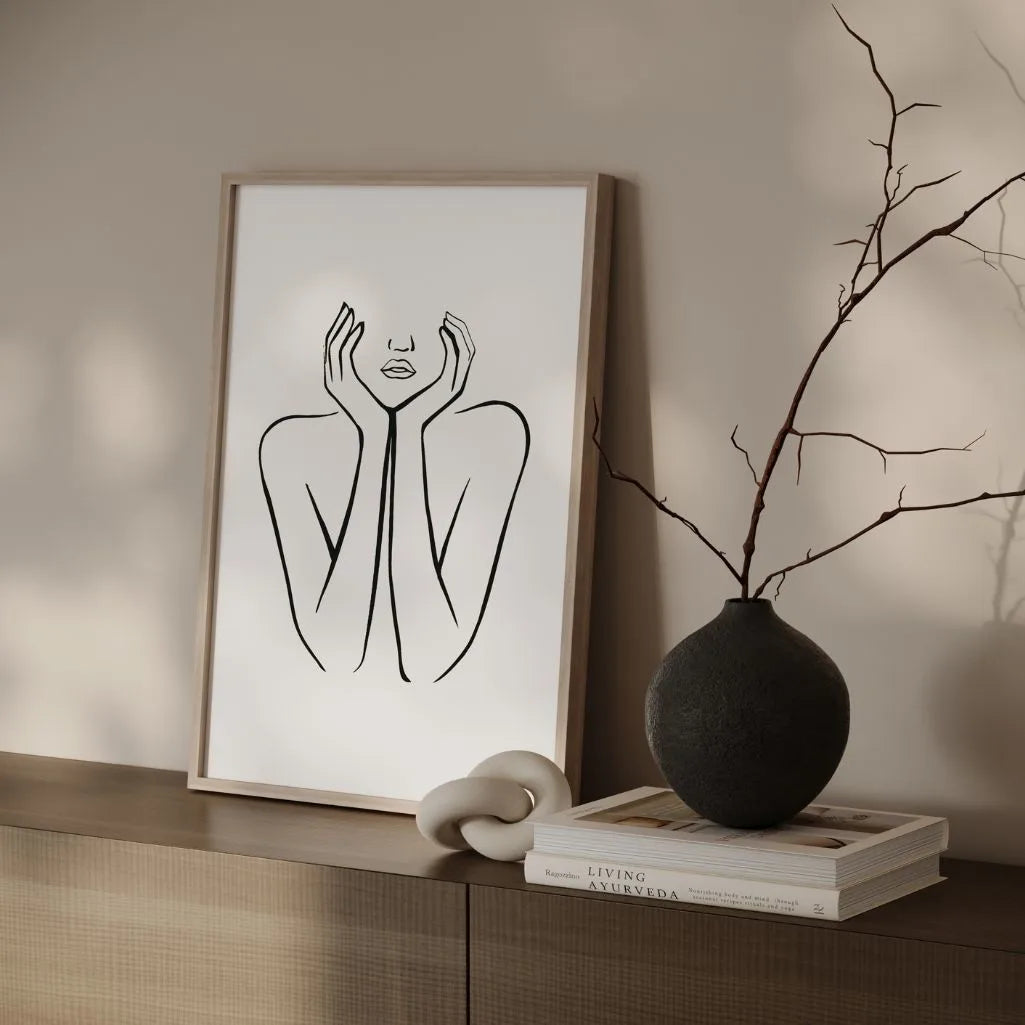 Plakat – Myśli w ciszy