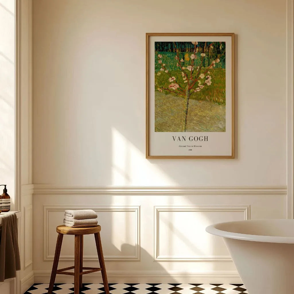 Plakat Vincent van Gogh – Kwitnący migdałowiec