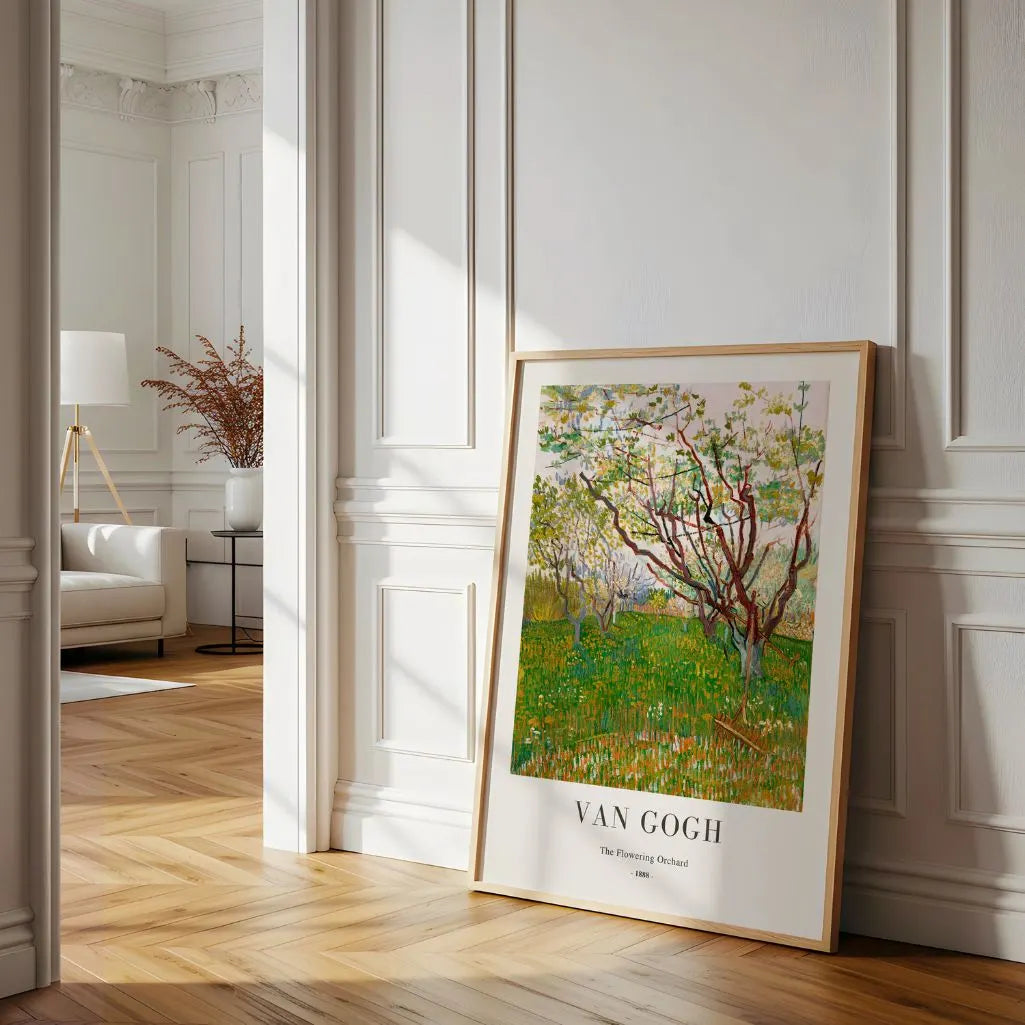 Vincent van Gogh – Kwitnący sad Plakat, 1888
