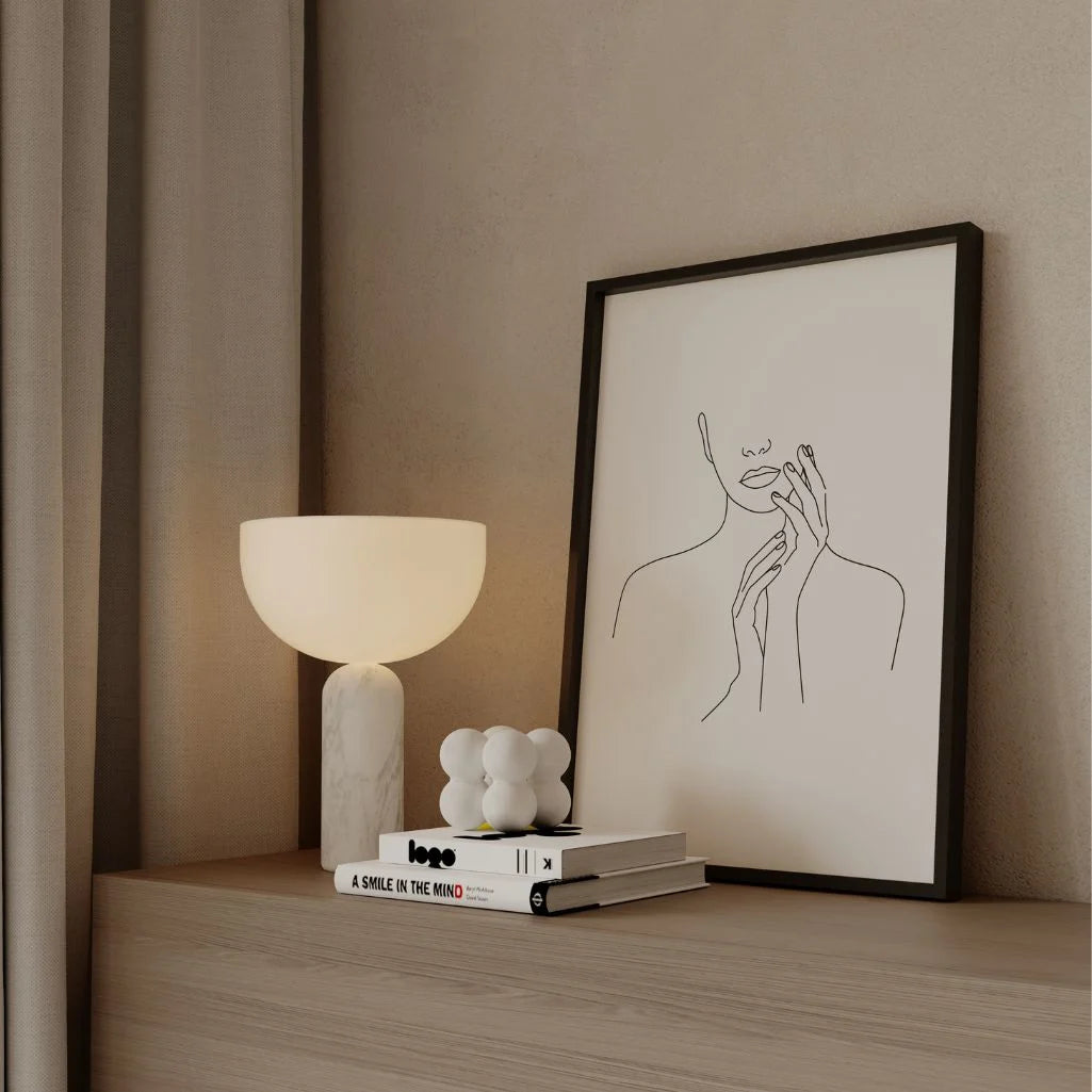 Plakat – Dotyk ciszy