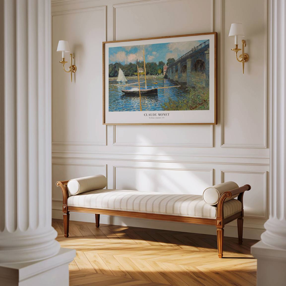 Plakat Claude Monet – Most w Argenteuil