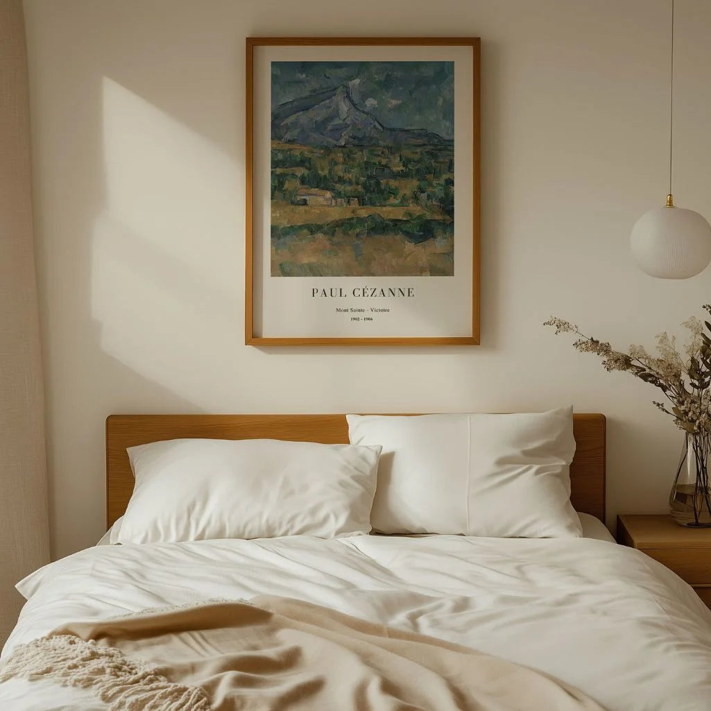 Paul Cézanne – Góra Świętej Wiktorii Plakat(1902–1906)