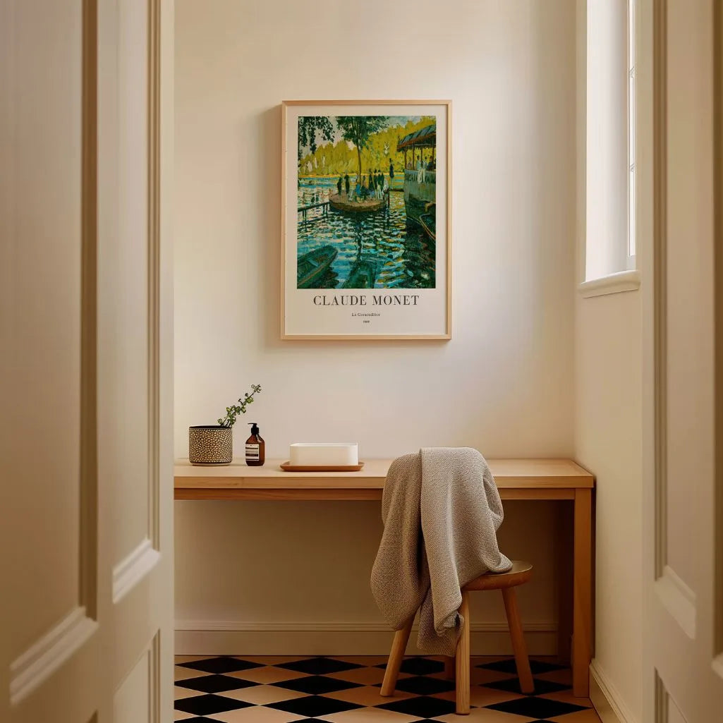 Claude Monet – Kąpielisko Żab Plakat