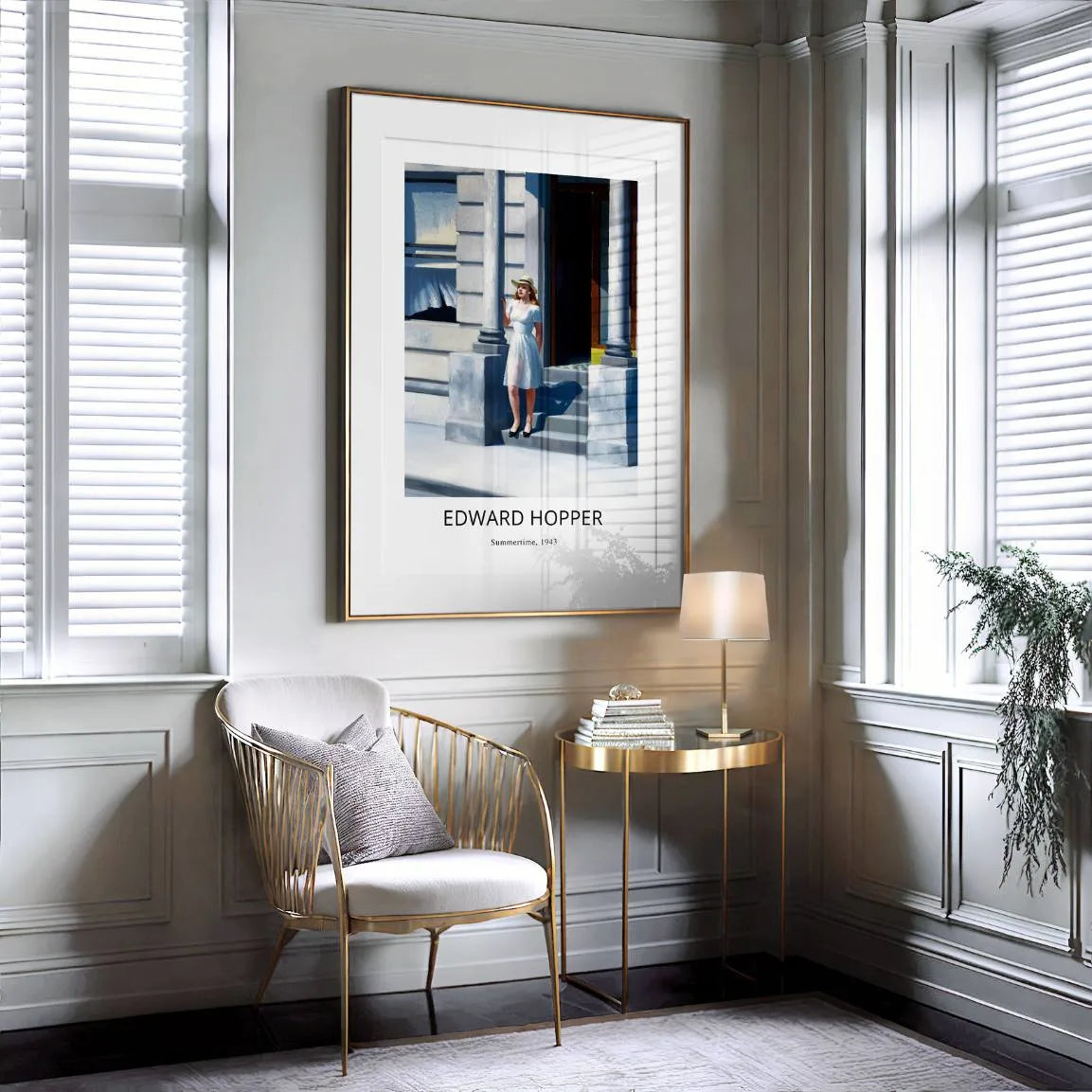 Plakat Edwarda Hoppera – Lato, 1943