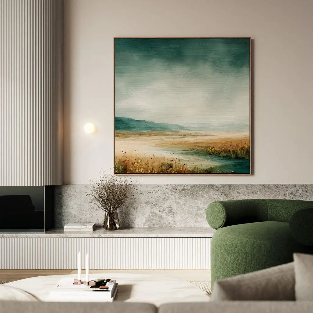 Obraz na płótnie w ramie – Przed burzą