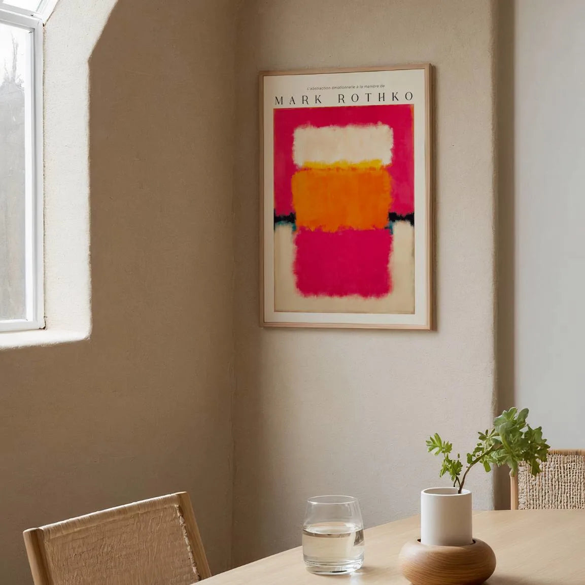 Rothko Plakat Odważny