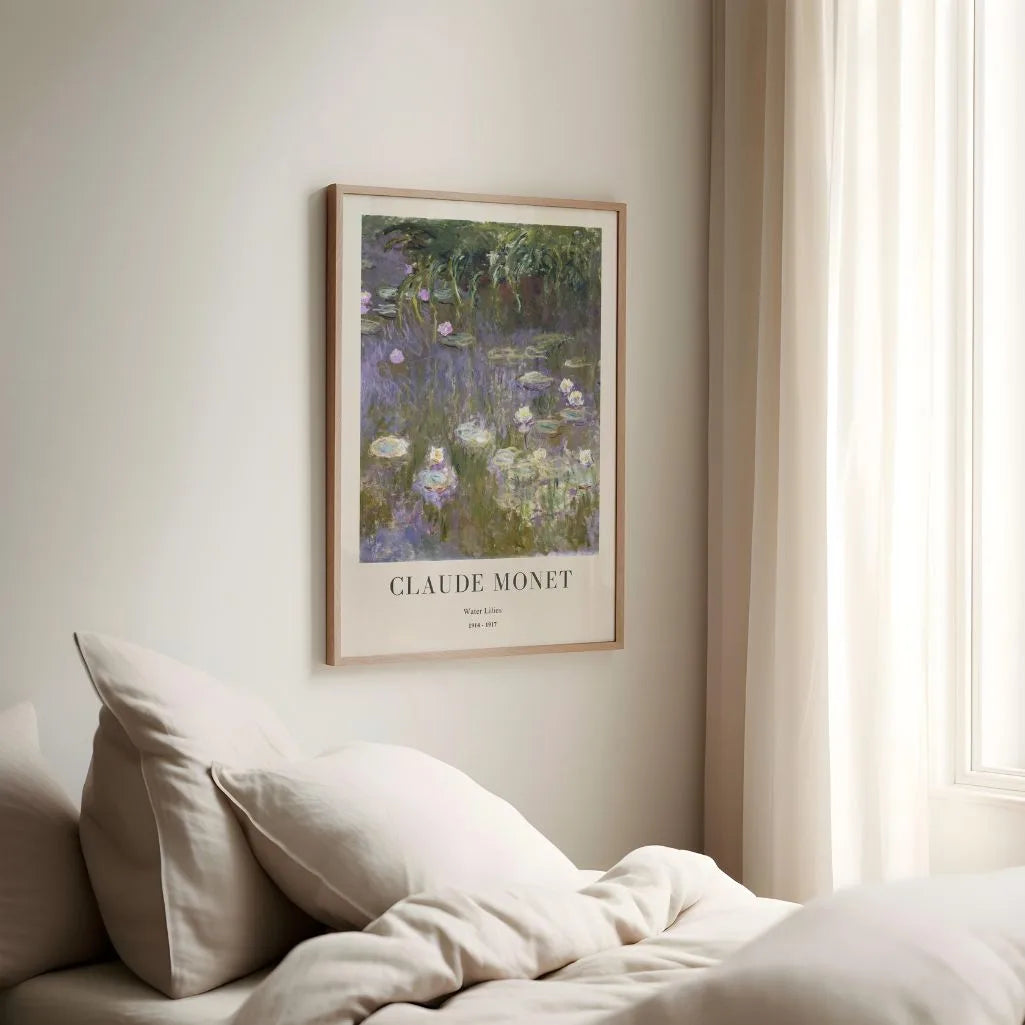 Claude Monet – Nenufary w stawie Plakat, 1914–1917