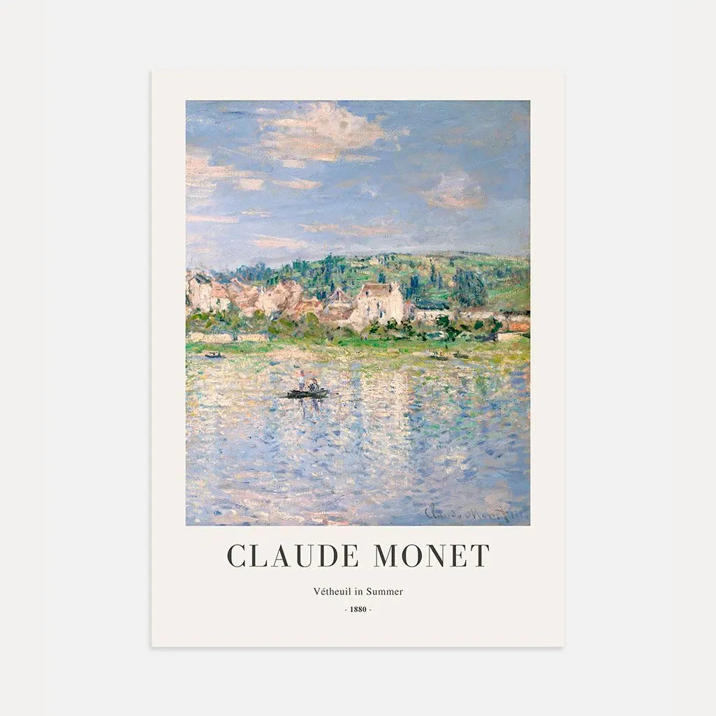 Claude Monet – Vétheuil latem (1880) Plakat