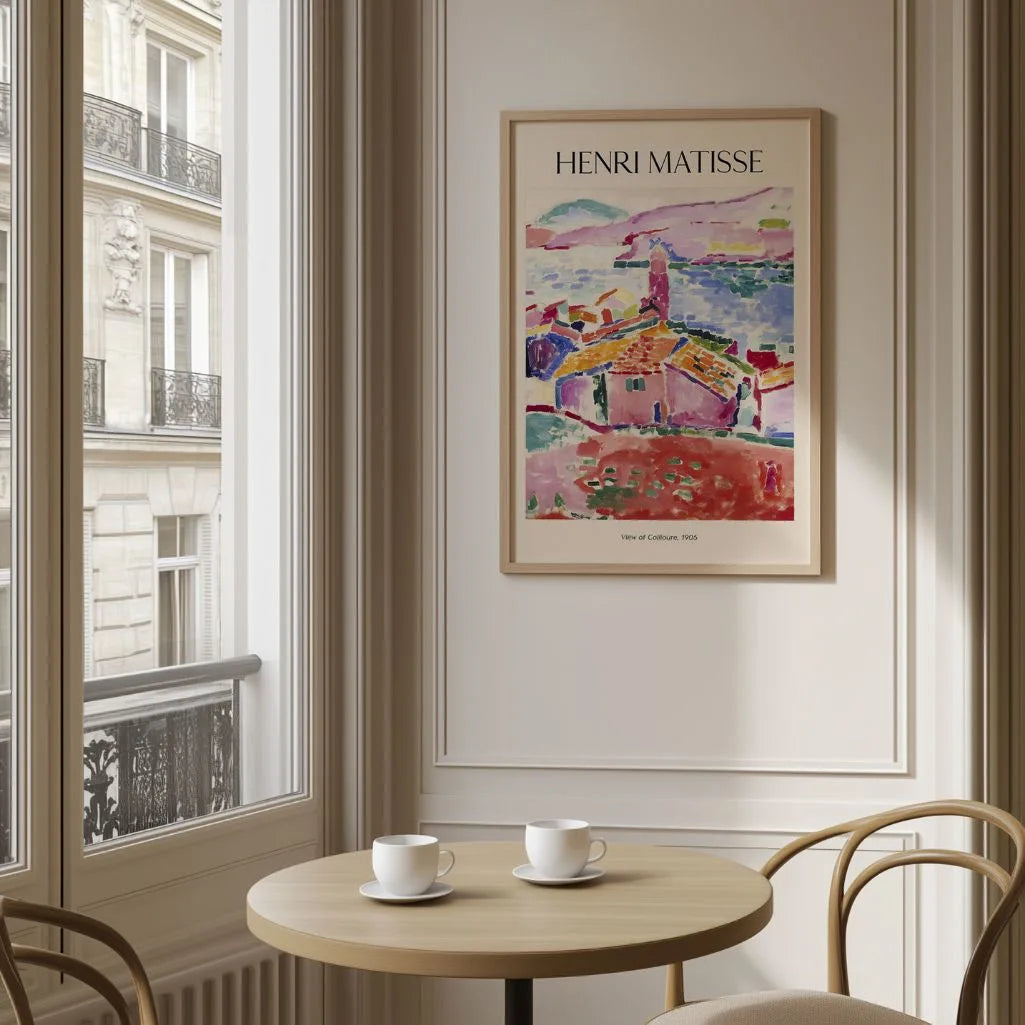 Henri Matisse Plakat – Widok na Collioure, 1905