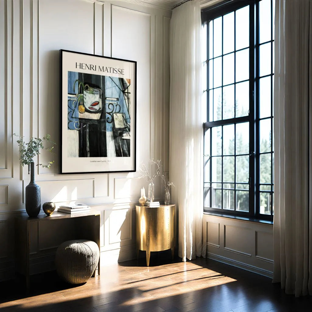 Henri Matisse Plakat – Złote rybki i paleta, 1915