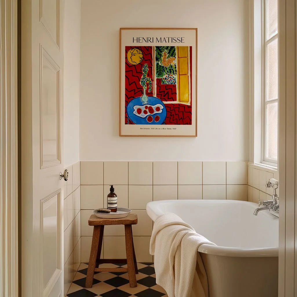 Henri Matisse Plakat – Czerwone wnętrze, 1947