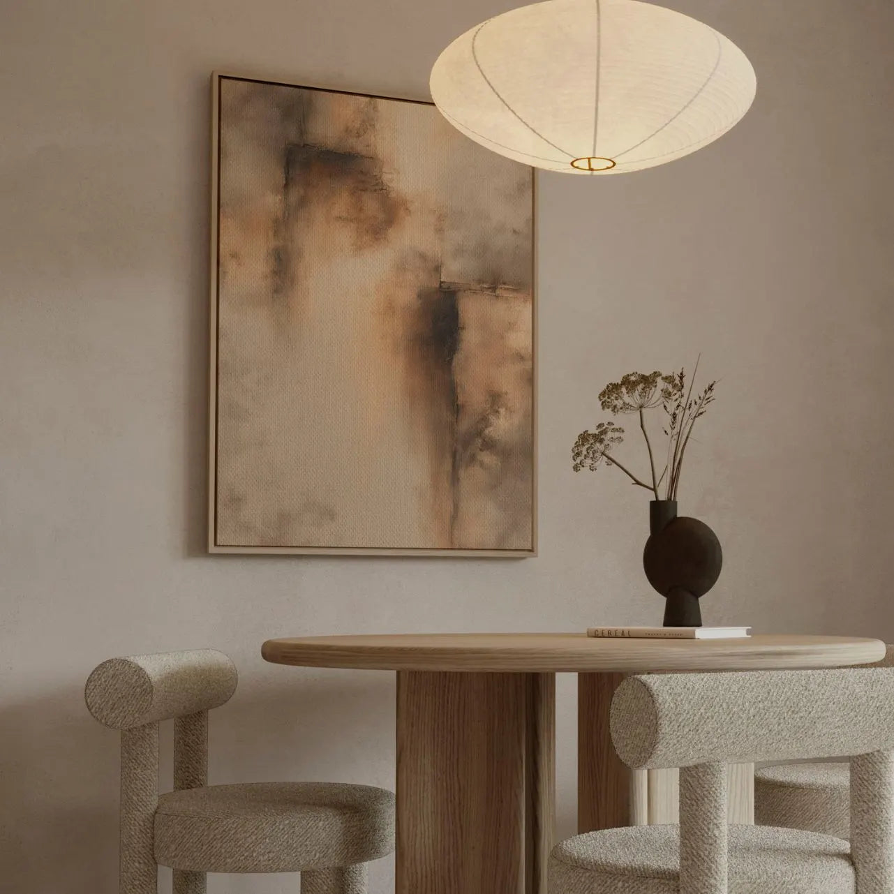 Obraz na płótnie w ramie – Złoty ślad