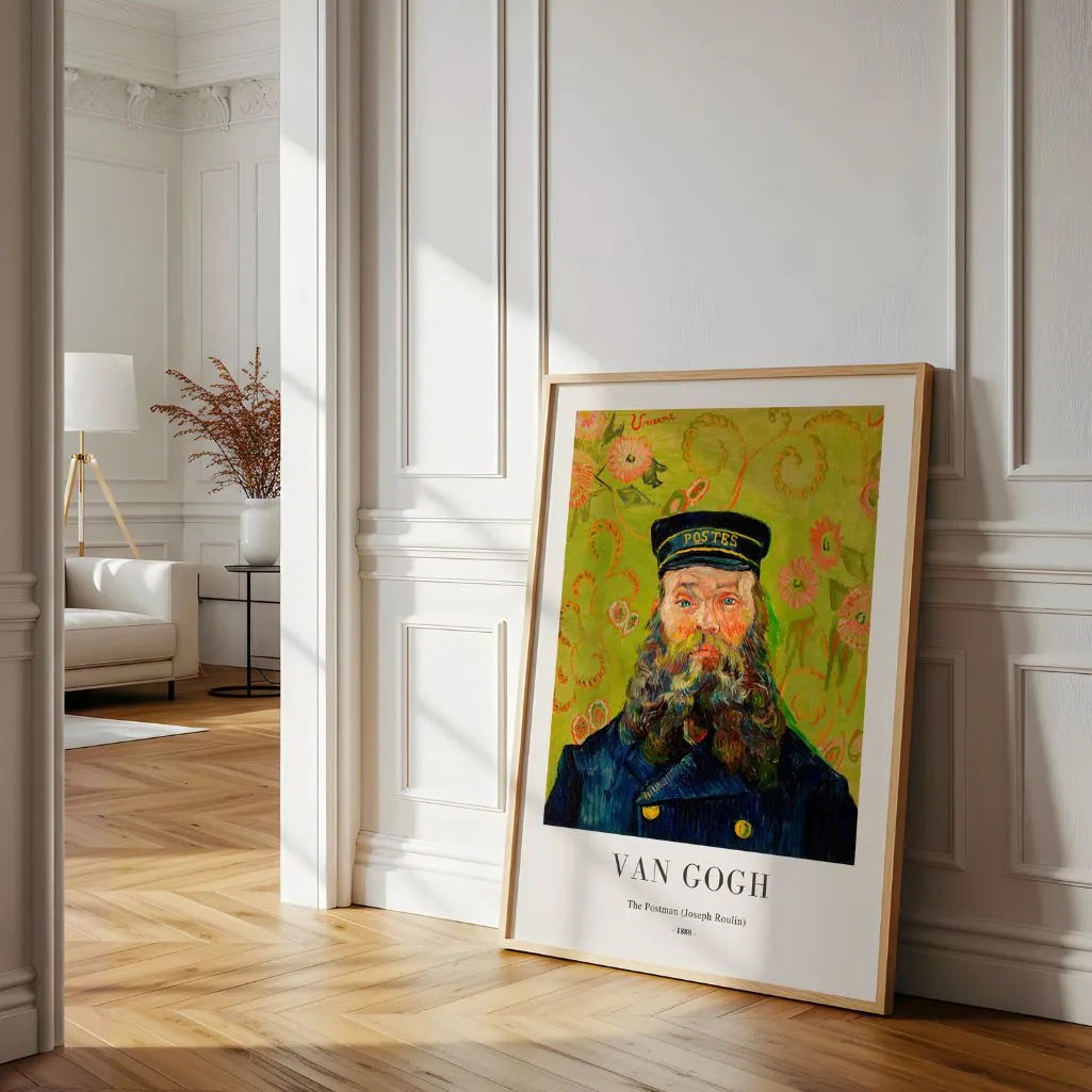 Plakat Van Gogha – Listonosz (Joseph Roulin), 1888