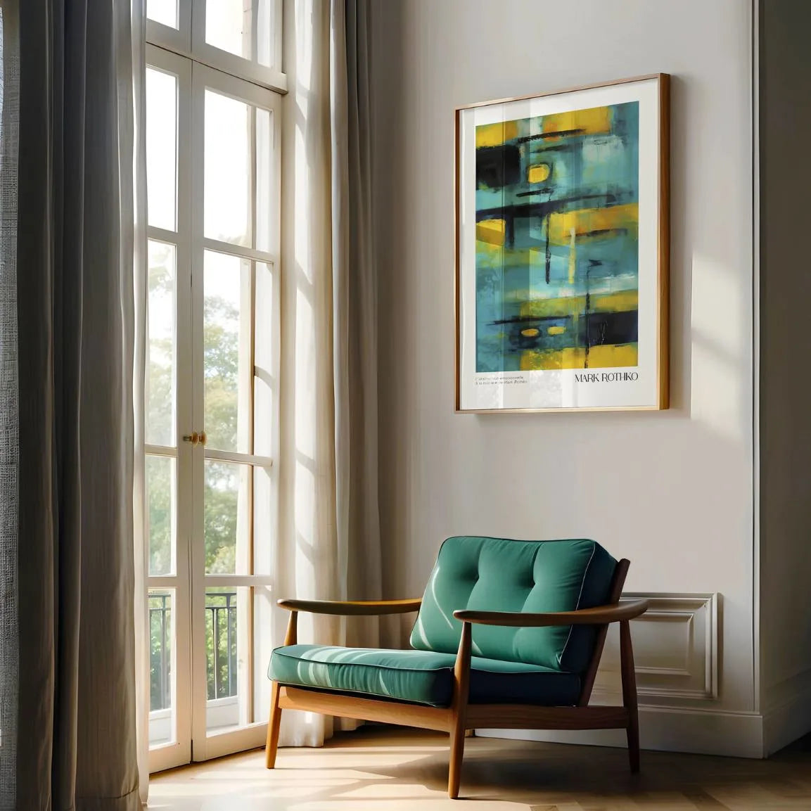 Rothko Plakat Złoto