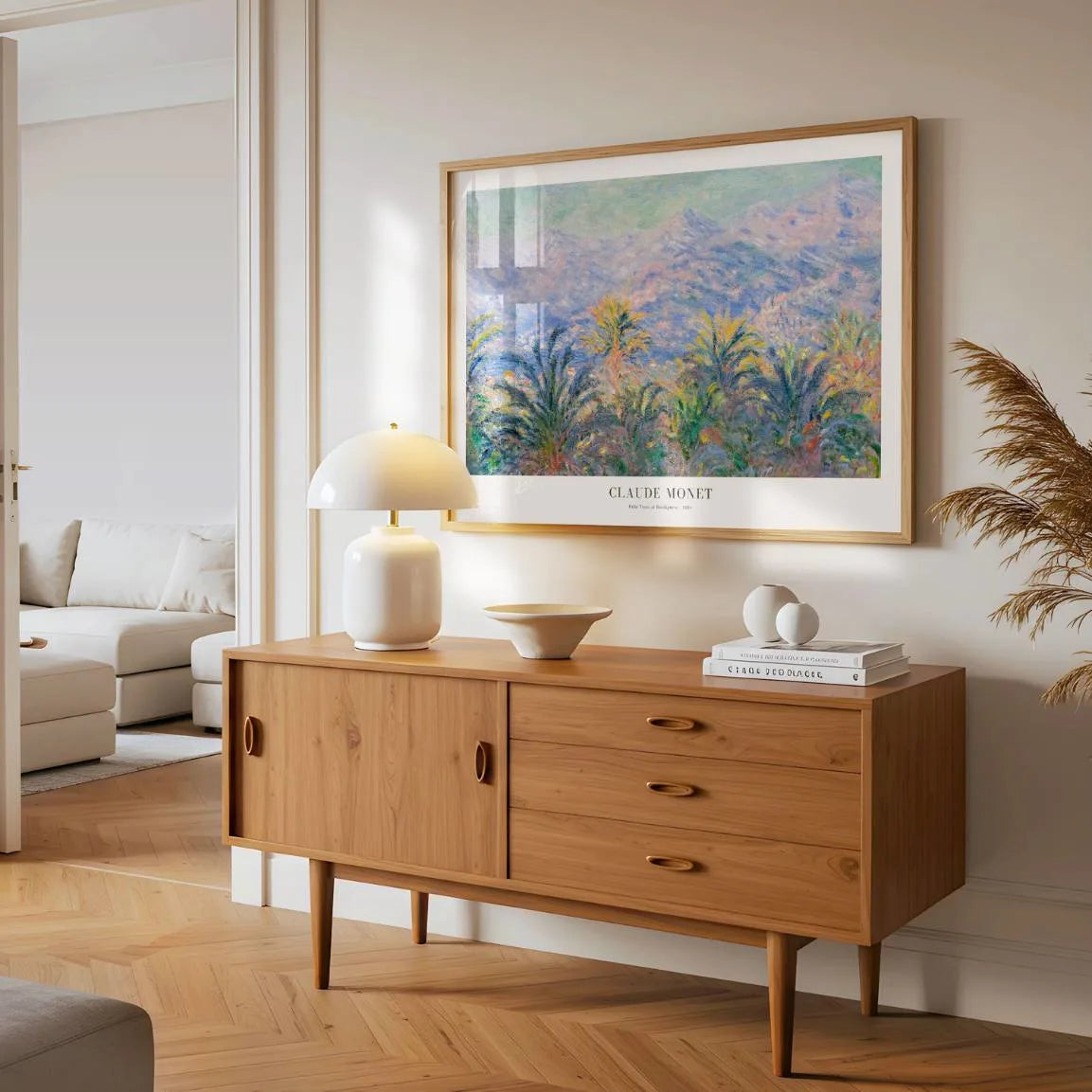 Plakat Claude Monet – Palmy w Bordighera