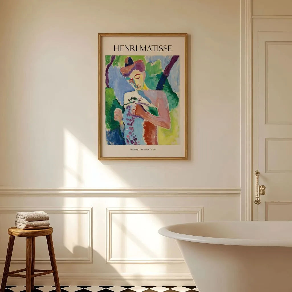 Henri Matisse Plakat – Włoska skromność, 1906
