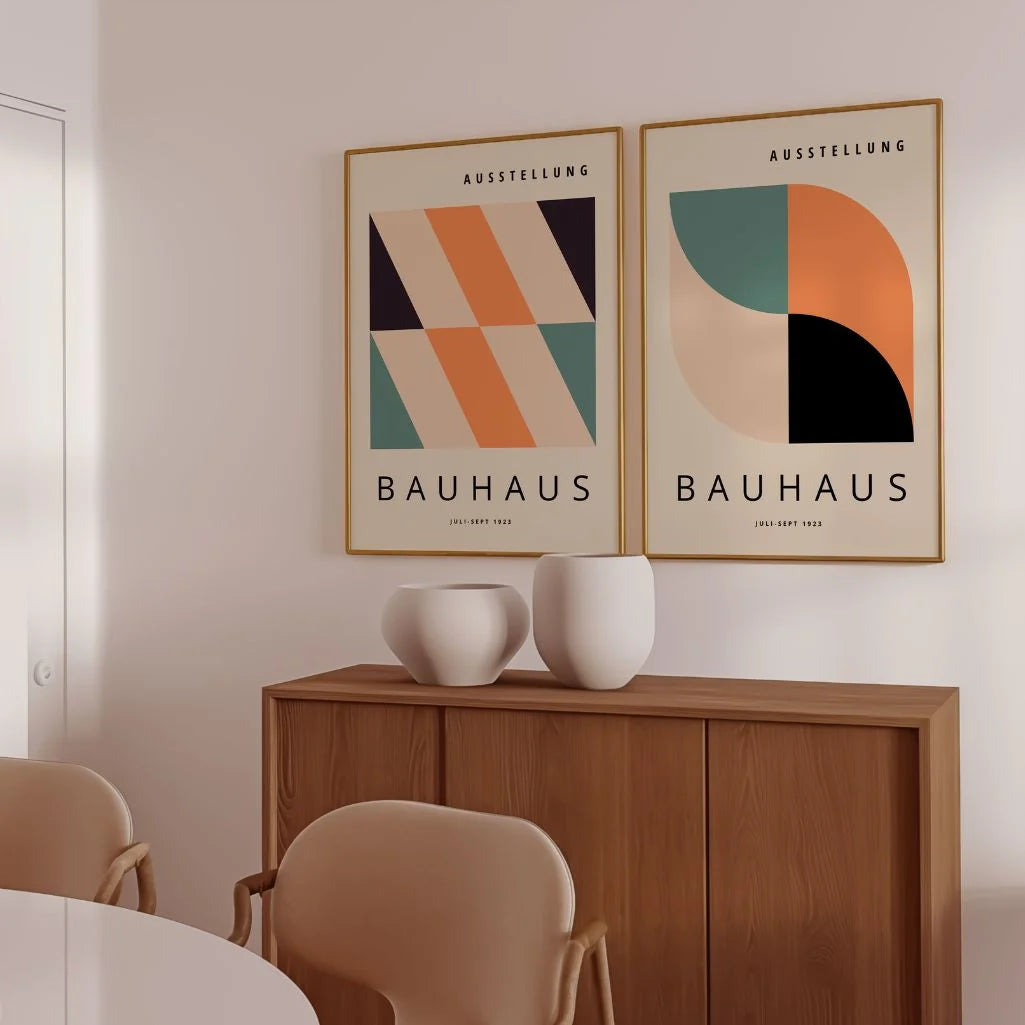 Bauhaus Kolory – Zestaw 2 plakatów