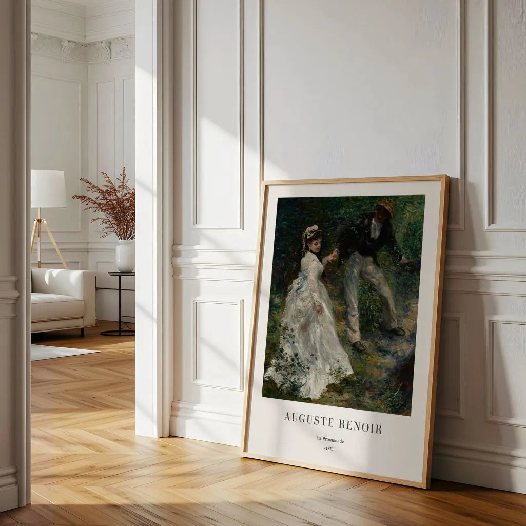 Auguste Renoir – La Promenade Plakat, 1870