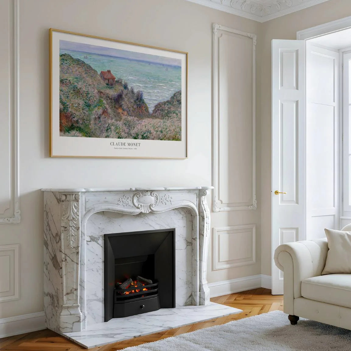 Plakat Claude Monet – Chatka straży celnej