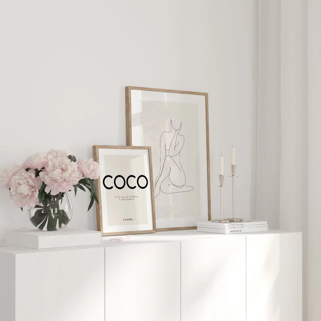 Plakat – Półksiężyc ciała